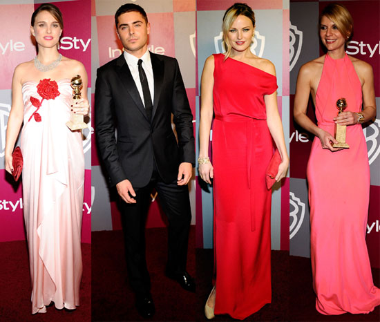 Pictures of Pregnant Natalie Portman, Zac Efron, Claire Danes at InStyle Golden Globes Party Pictures of Pregnant Natalie Portman, Zac Efron, Claire Danes at InStyle Golden Globes Party