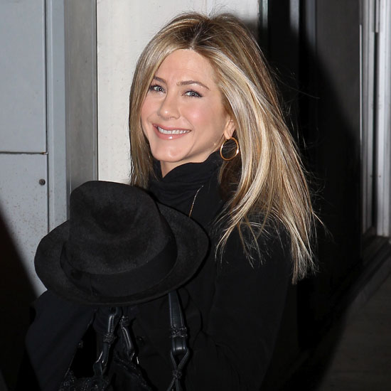 Pictures of Jennifer Aniston Leaving the Hair Salon in LA