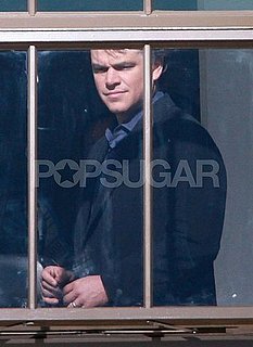 Pictures of Matt Damon Filming We Bought a Zoo
