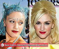 See Gwen Stefani's Beauty Evolution See Gwen Stefani's Beauty Evolution