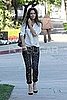Pictures of Katie Holmes Wearing Polka-Dot Pants in LA