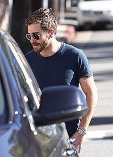 Pictures of Jake Gyllenhaal and Marc Silverstein Getting Coffee in LA