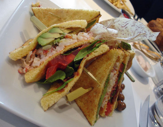 Lobster Club Sandwich