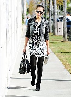 Pictures of Jessica Alba Wearing Balenciaga and Viktor and Rolph in LA