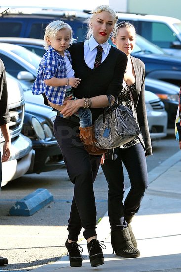 Pictures of Gwen Stefani, Gavin Rossdale With Zuma and Kingston in LA