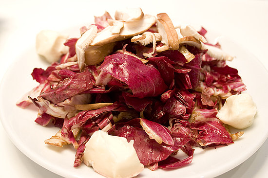 Shiitake Mushrooms and Radicchio