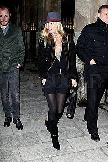 Pictures of Kate Moss Out Shopping in London During Haute Couture Fashion Week