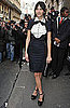 Pictures of Alexa Chung in Tuxedo Dress at 2011 Paris Haute Couture Fashion Week 2011-01-25 10:07:05