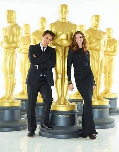 Anne Hathaway Wears J. Mendel For 2011 Oscars Promo Shot