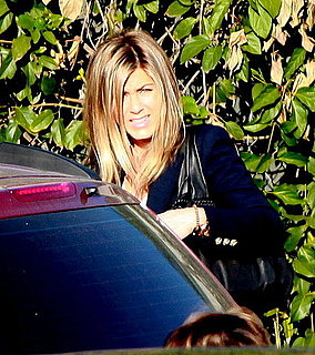 Pictures of Jennifer Aniston Arriving at Chelsea Lately