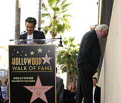 Pictures of Colin Farrell Making A Speech at Donald Sutherland's Hollywood Star on Walk of Fame Pictures of Colin Farrell Making A Speech at Donald Sutherland's Hollywood Star on Walk of Fame