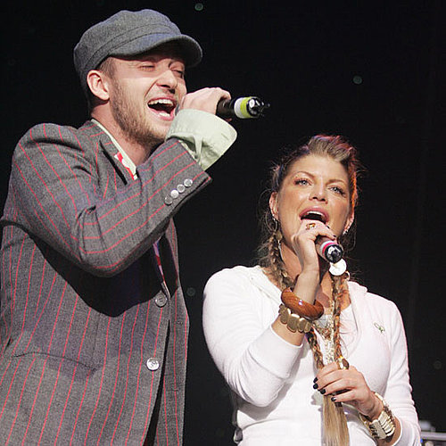 Fergie and Justin Timberlake harmonized during a February 2005 charity concert to benefit tsunami relief in LA.
Fergie and Justin Timberlake harmonized during a February 2005 charity concert to benefit tsunami relief in LA.