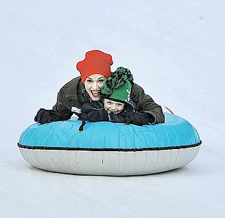 Pictures of Gwen Stefani and Gavin Rossdale Skiing With Zuma and Kingston
