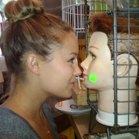 LC got face-to-face with a mannequin head.
Source: Twitter user laurenconrad
LC got face-to-face with a mannequin head.
Source: Twitter user laurenconrad