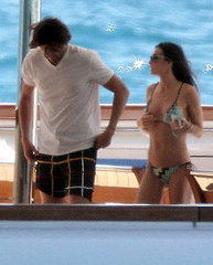 Pictures of Demi Moore in a Bikini Yachting With Ashton Kutcher in St. Barts Pictures of Demi Moore in a Bikini Yachting With Ashton Kutcher in St. Barts