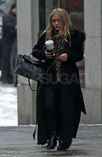 Pictures of Mary-Kate Olsen Making a Coffee Run in NYC Pictures of Mary-Kate Olsen Making a Coffee Run in NYC