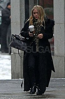 Pictures of Mary-Kate Olsen Making a Coffee Run in NYC