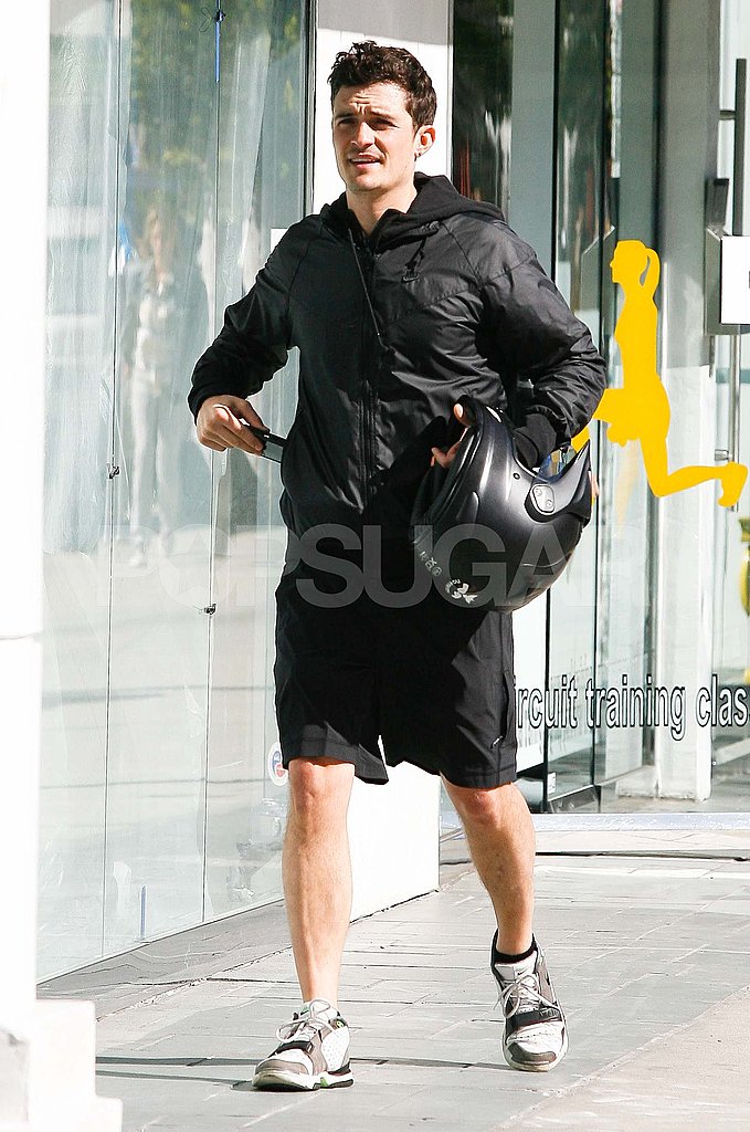 Orlando Bloom Takes a Ride Close to Home Orlando Bloom Takes a Ride Close to Home