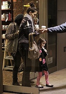 Pictures of Katie Holmes, Suri Cruise, and Isabella Cruise Getting Ice Cream in Vancouver