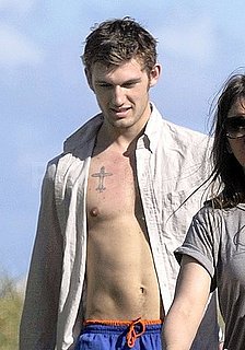 Shirtless Alex Pettyfer Pictures in Miami