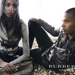 Photos of Jourdan Dunn and Sacha M'Baye in the Burberry Spring Campaign on Brighton Beach