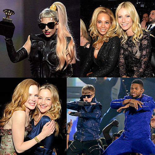 Pictures of the 2011 Grammys Show With Gwyneth Paltrow, Beyonce, Justin Bieber, Usher, Lady Gaga and More