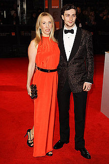 Pictures of Aaron Johnson and Sam Taylor-Wood on BAFTAs Red Carpet 2011