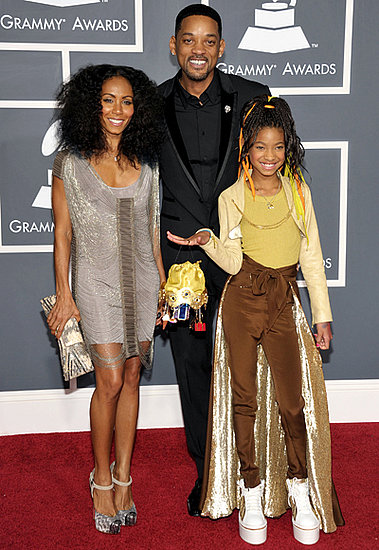 Will,Jada and Willow Smith(2011 Grammy)