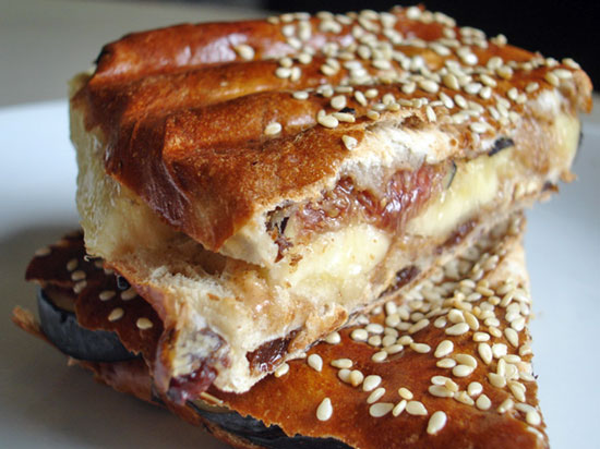 Fruit and Nut Butter Panini Fruit and Nut Butter Panini