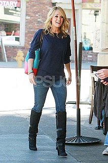 Pictures of Carrie Underwood at Lunch in LA