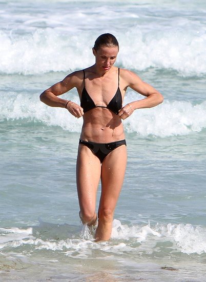 Pictures of Cameron Diaz in a Bikini With Shirtless Alex Rodriguez in Miami