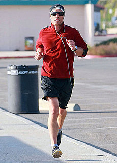 Pictures of Matthew McConaughey Jogging in Malibu