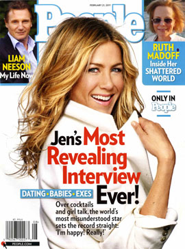 Jennifer Aniston Thinks People Want to See Her "Married and Barefoot and Pregnant" — Do You Agree?