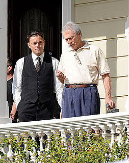 Pictures of Leonardo DiCaprio, Judi Dench, and Clint Eastwood Filming J Edgar