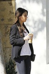 Pictures of Mila Kunis Making a Coffee Stop in LA Pictures of Mila Kunis Making a Coffee Stop in LA