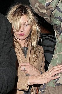 Pictures of Kate Moss Leaving the Groucho Club in London