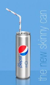 Diet Pepsi Skinny Can