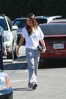 Pictures of Mila Kunis Wearing Sweats in LA