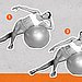 Lateral Flexion on the Ball (Core Sculpt — Love Handles)