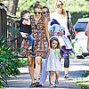 Pictures of Nicole Richie at the Park With Harlow and Sparrow Madden in LA
