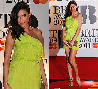 Photos of Lisa Snowdon at the 2011 Brit Awards