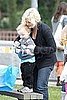 Pictures of Amy Poehler and Archie Arnett Attending a Birthday Party in LA