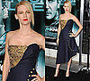 Photos of January Jones in Alexander McQueen at Unknown Premiere