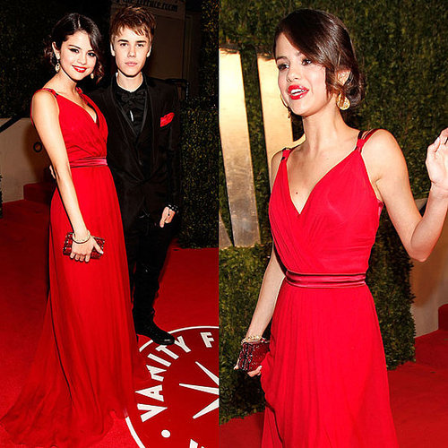 Selena Gomez and Justin Bieber at Oscars 2011
