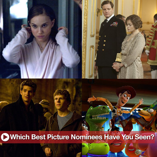 2011 Oscar Best Picture Nominees Viewership Poll 2011 Oscar Best Picture Nominees Viewership Poll