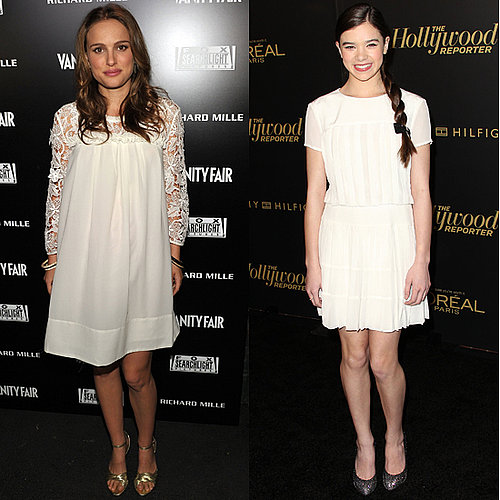 Inspired by Natalie Portman and Hailee Steinfeld, Fab Goes White Dress Shopping