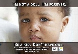 DC Campaign to Prevent Teen Pregnancy Baby Posters