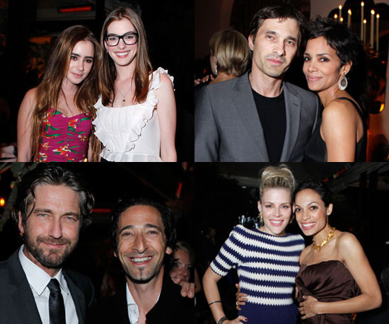 Halle Berry, Olivier Martinez, Anne Hathaway, Gerard Butler and More at Dior's 2011 Oscars Dinner Halle Berry, Olivier Martinez, Anne Hathaway, Gerard Butler and More at Dior's 2011 Oscars Dinner