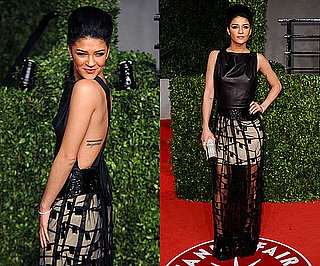 Jessica Szohr Vanity Fair Oscar Party 2011