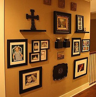 Photos of Gallery Walls and Ideas For Hanging Art